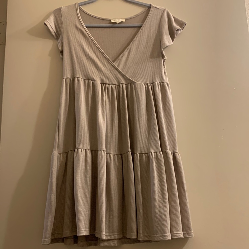 See You Monday Small Striped Dress